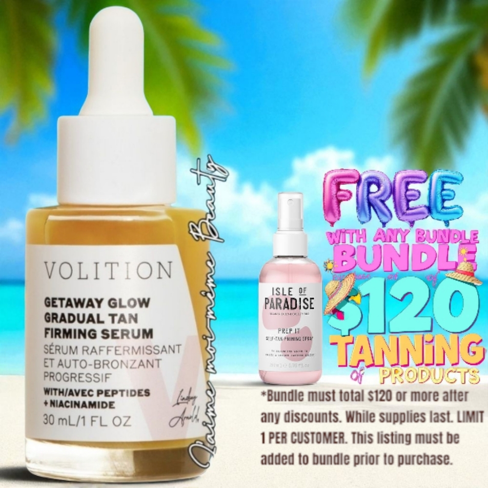 Volition Firming Gradual Tanning Serum W/ Peptides And NIACINAMIDE